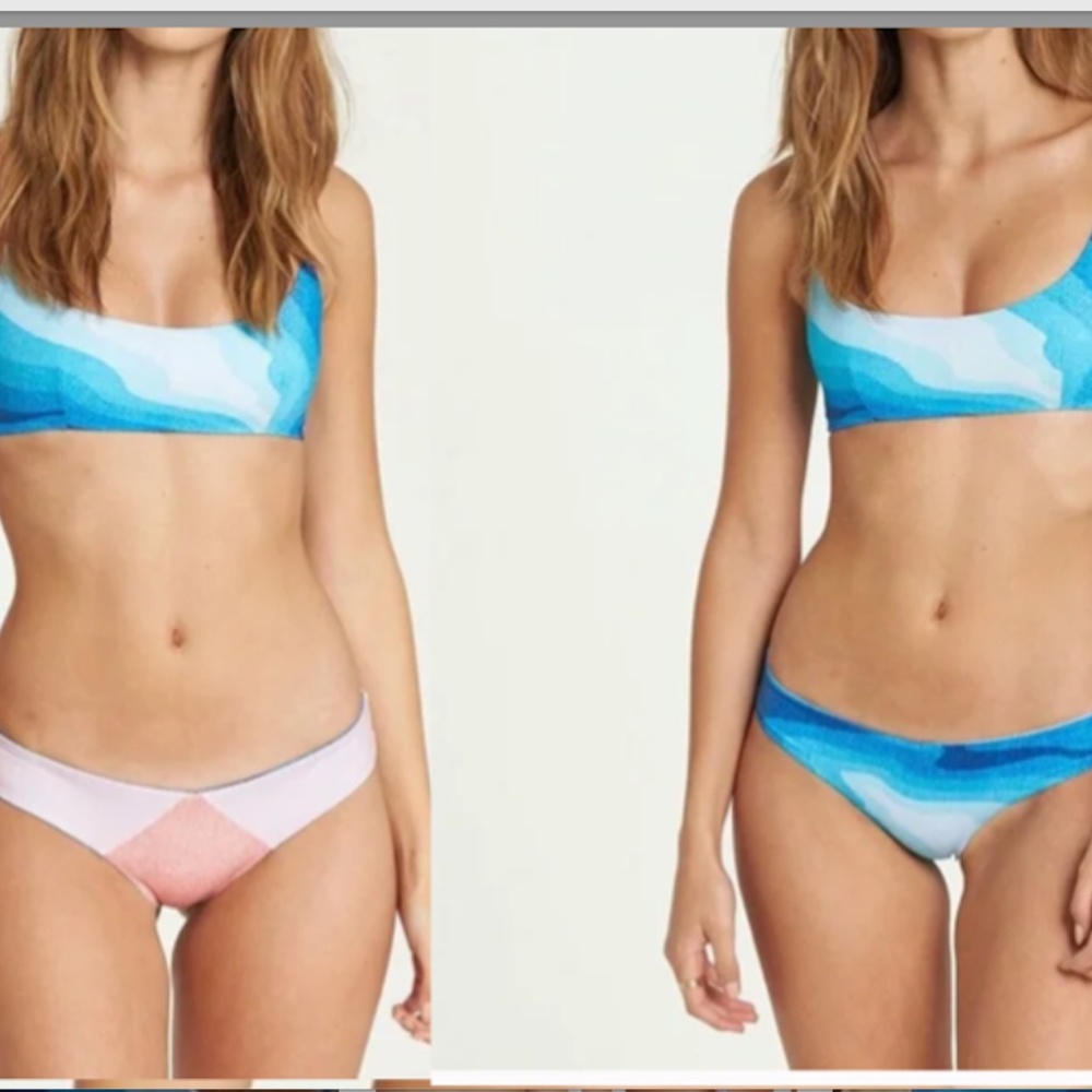NWT Billabong Sea Trip Reversible Hawaii Lo Bikini Bottom